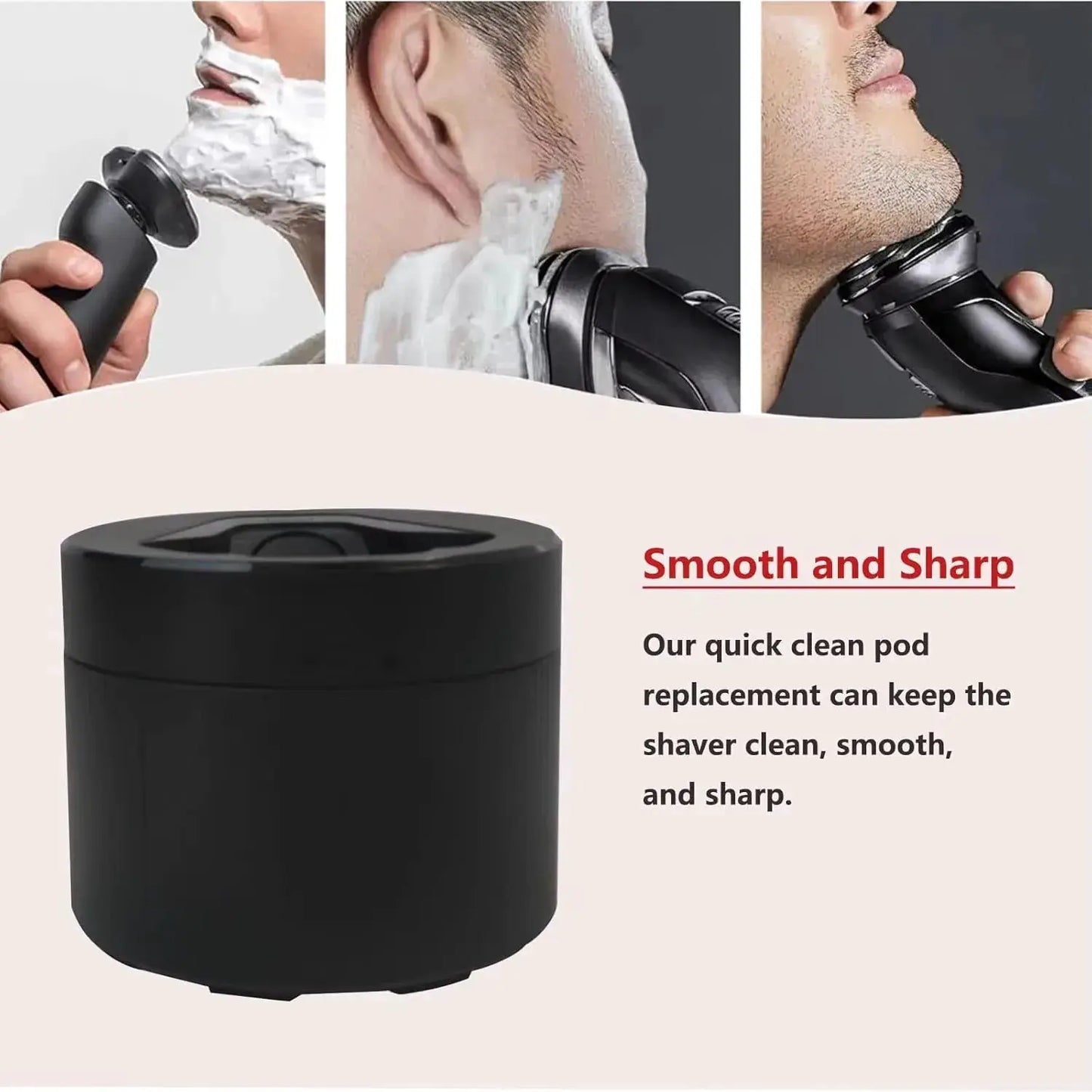 Replacement Quick Cleaning Pod for Philips 2nd Series 7000 S9000 S5000 Angular Polygon Shavers Compatible with Philips Cleaning from PriceLows™