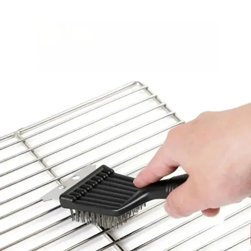 Grill Brush | 8 Inch Heavy Duty Extra Strong | Stainless Steel Wire