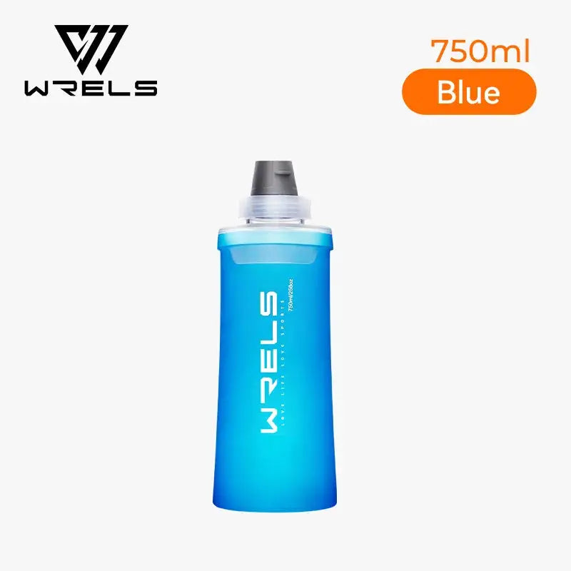 WRELS Soft Water Bottle with Filter Ultralight Collapsible Water Filter Bottle Hydrapak Soft Flask for Hiking Camping Backpack from PriceLows™