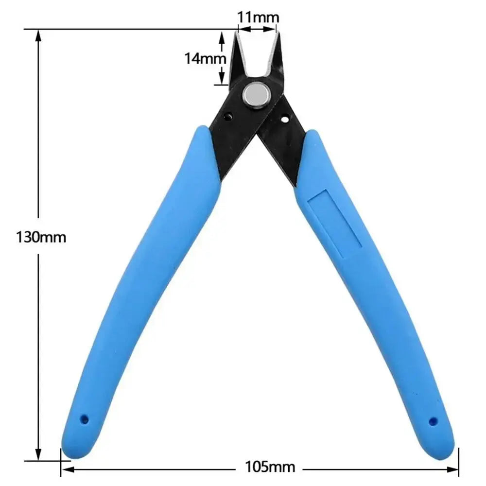 3.5" 5" Electric Wire Cutter Pliers Shears Diagonal Side Mini Cutting Pliers Nippers 125mm 170 II for Woodworking Tools from PriceLows™