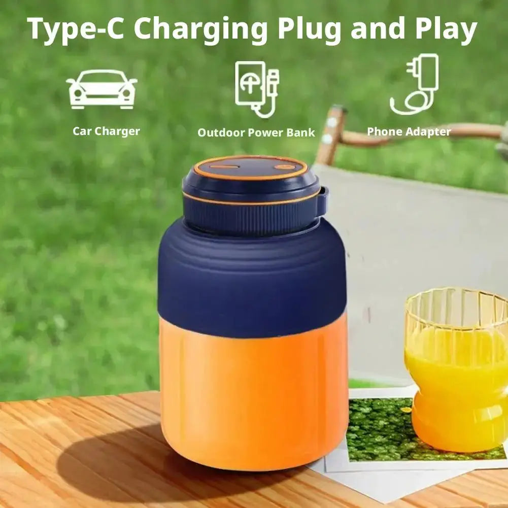 1300ml Portable Fruit Juice Blenders Summer Personal Electric Mini Bottle Home USB Juicer Cup Machine For Smoothies/Ice/ Fruits from PriceLows™