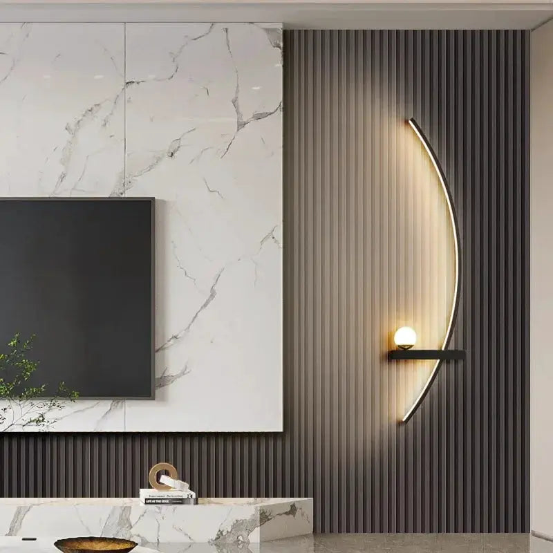2PCS Modern Adjustable LED Wall Lamps, 21.65‘’ Wall Sconce Bedside Lamp Minimalist for Living Room, Bedroom, TV Background Wall from PriceLows™