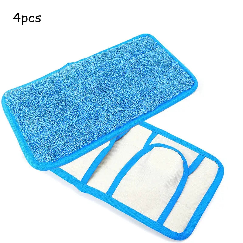 1/2/4 Pcs Reusable Microfiber Mop Pads for 12-inch Swiffer Sweeper Cleaners Washable Fiber Cloths Household Mopping Accessories from PriceLows™
