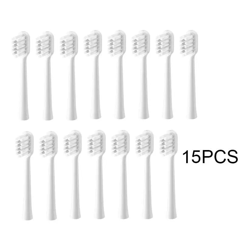15pcs Brush Head Compatible with LaiFen LFTB01-P-A-S Sonic Electric Toothbrush Vacuum Packaging from PriceLows™