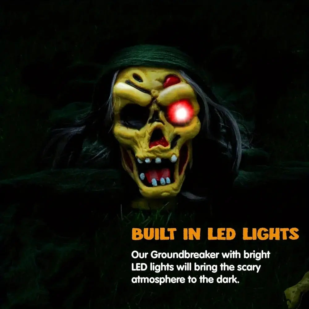 Zombie Groundbreaker | Creepy Sound | Glowing Eyes | Outdoor