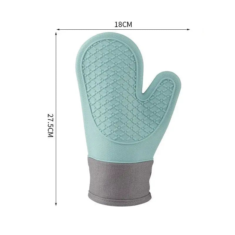 Silicone Oven Mitt | Heat Resistant | Thickened Silicone | One Size