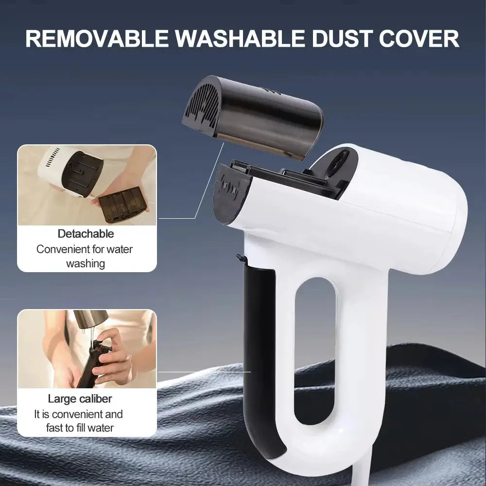 Handheld Garment Steamer | Powerful Suction | Fast Heating | 220V