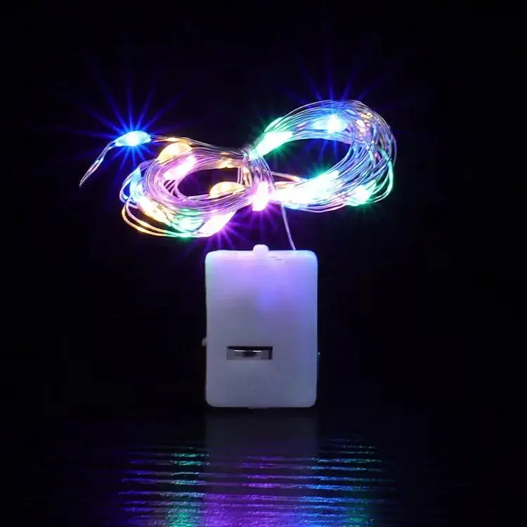 Fairy String Lights | Battery Powered | Warm White 50 LED | 3 Flash Modes