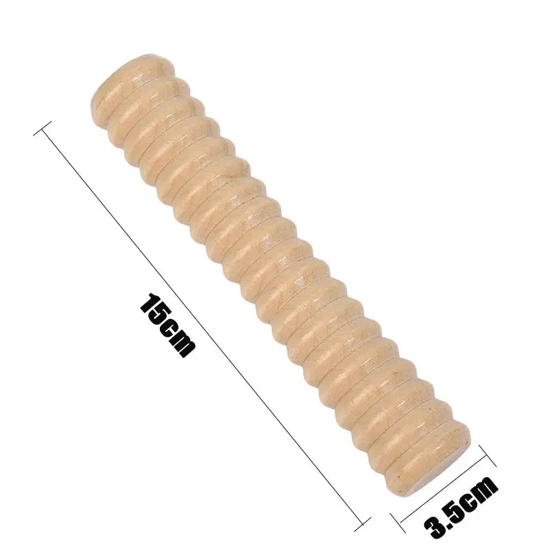 Wooden Body Roller | Manual Massager | Neck Back Legs Face