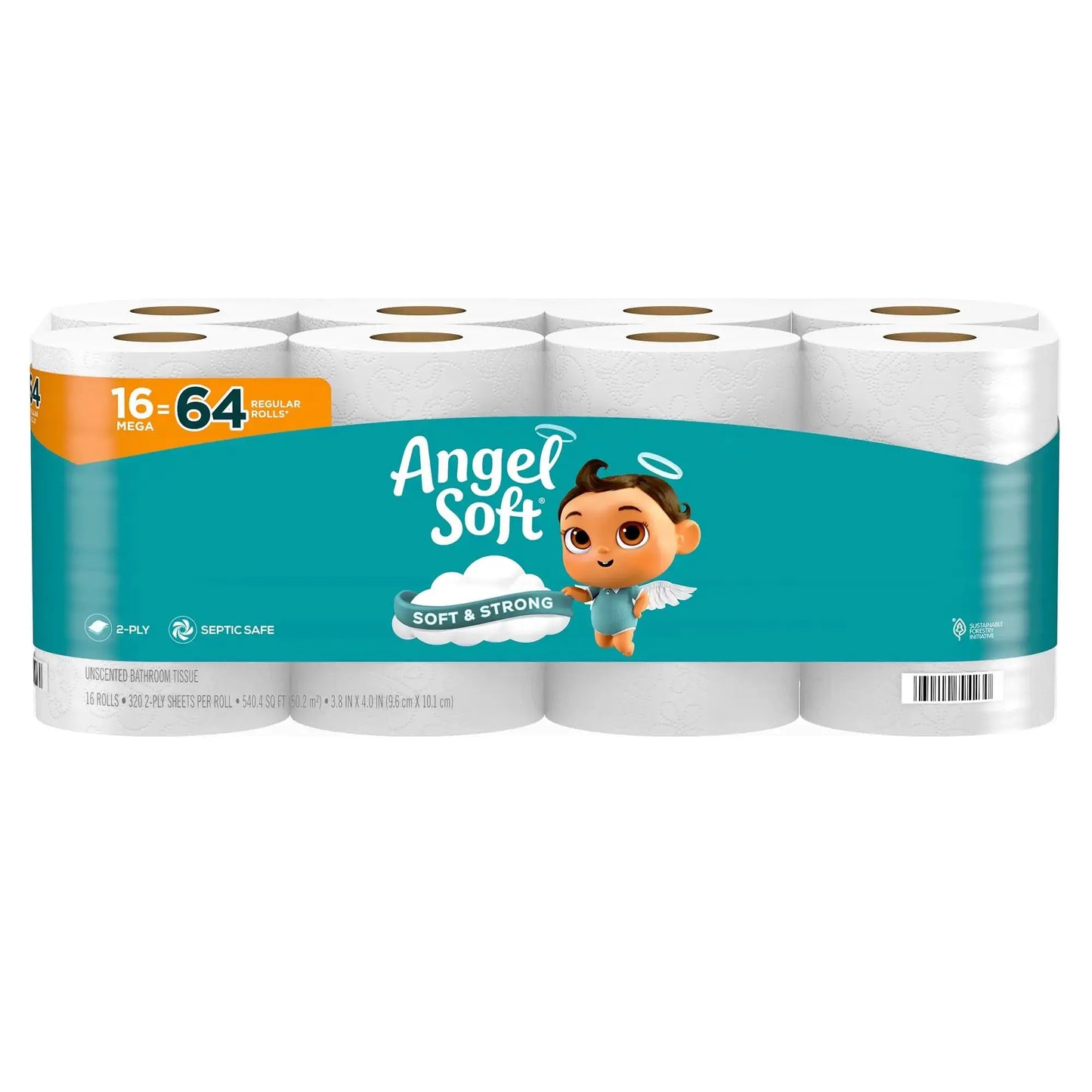 Toilet Paper | Extra Strong | Ultra Soft | 6 Mega Rolls