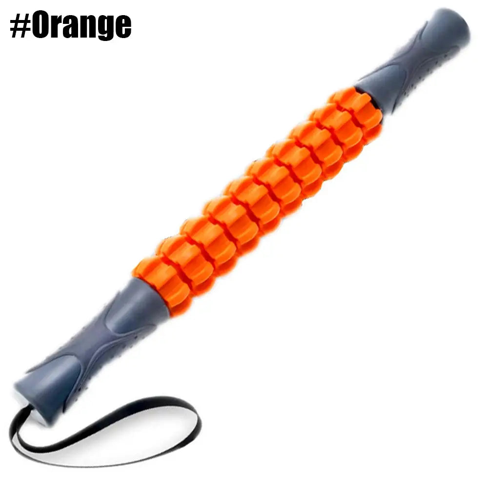 Muscle Roller Massage Stick | Rubber Body Massager | Soreness Relief