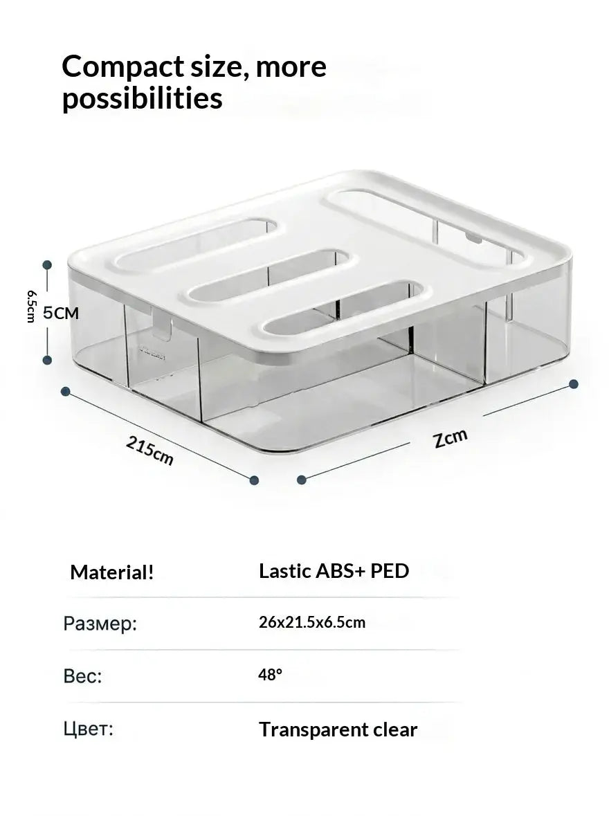Food Storage Box | ABS Material | Reusable | Kitchen And Home Use