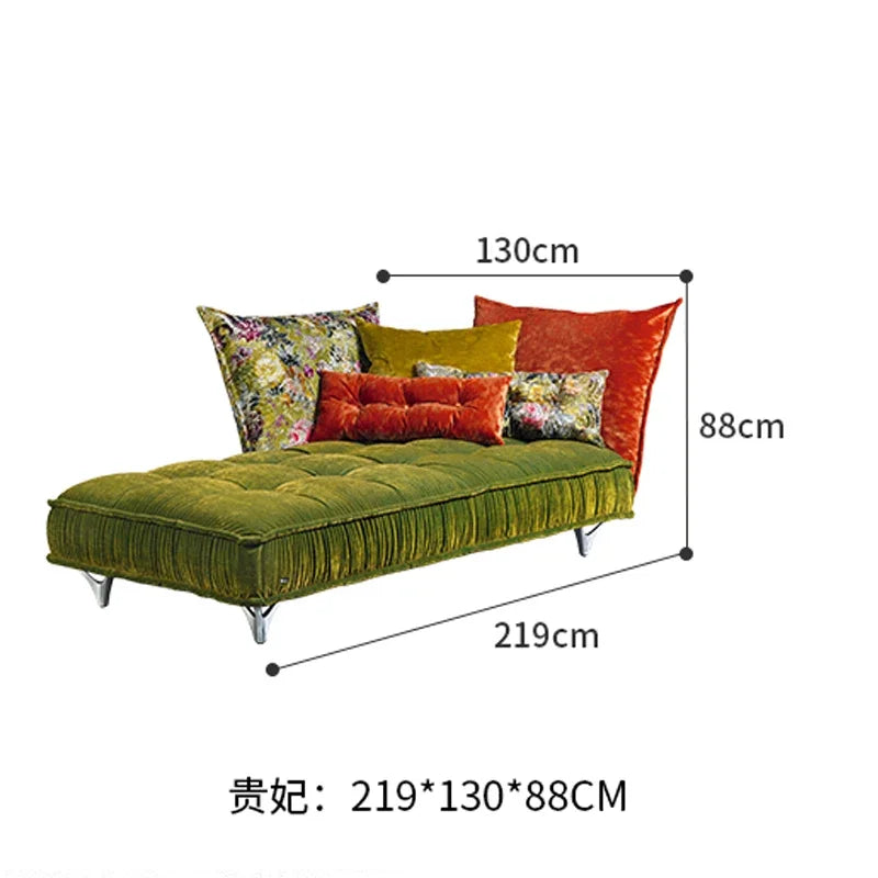 Sofa | Corner Sofa With Velvet Fabric | Modern Light Luxury | XS
