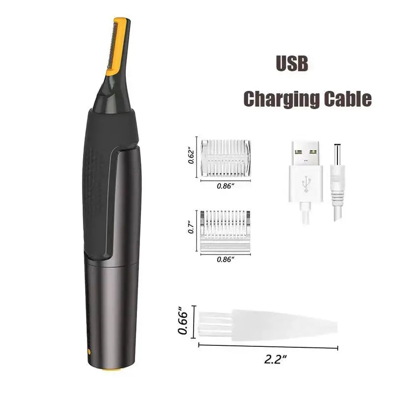 Ultra thin Precision Trimmer Electric Nose hair trimmer Mini Portable Ear Trimmer for Men Nose Hair Shaver Waterproof Safe Clean from PriceLows™