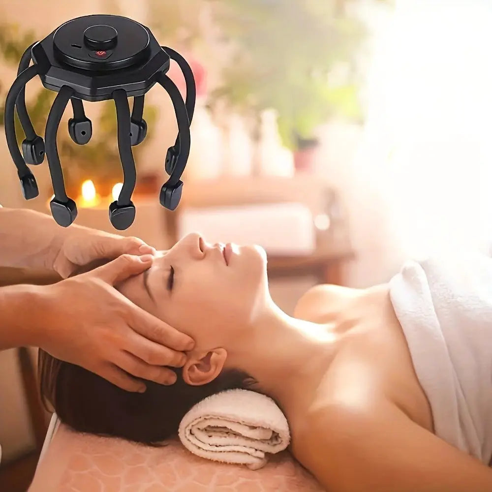 Electric Scalp Massager | 3 Modes | Battery Powered | Medium Size