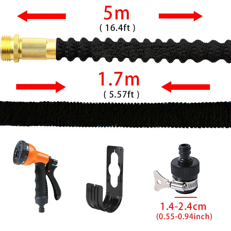 Garden Water Hose 3 Times Expandable Watering Hose High Pressure Flexible Car Wash Watering Garden Irrigation Magic Hose Pipe from PriceLows™