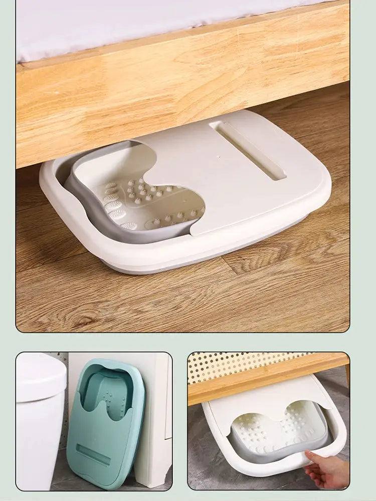 Foldable Foot Bath Bucket | Spacious Soaking Basin | 43cm Size