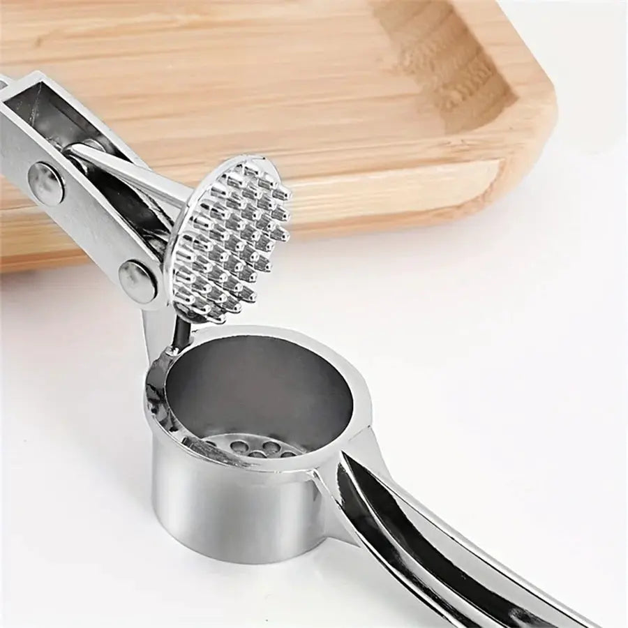 Commercial Heavy Duty Garlic Press & Multi-Tool. 18cm, Aluminum, for Restaurant, Durable from PriceLows™