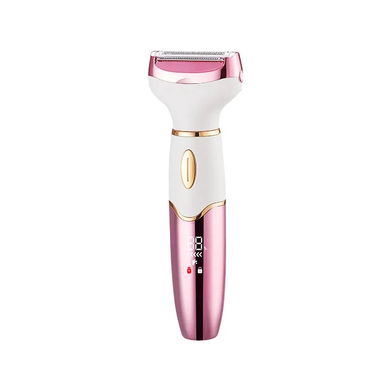4 In 1 Electric Shaver | Disk Epilator | Metal Nozzles | Rechargeable