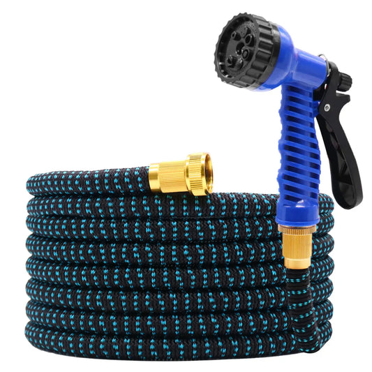 GardenJoy Expandable Garden Hose 3/4 in. x 50 ft. with 7 Function Spray Nozzle Magic Hose outdoor garden hose Water hose from PriceLows™