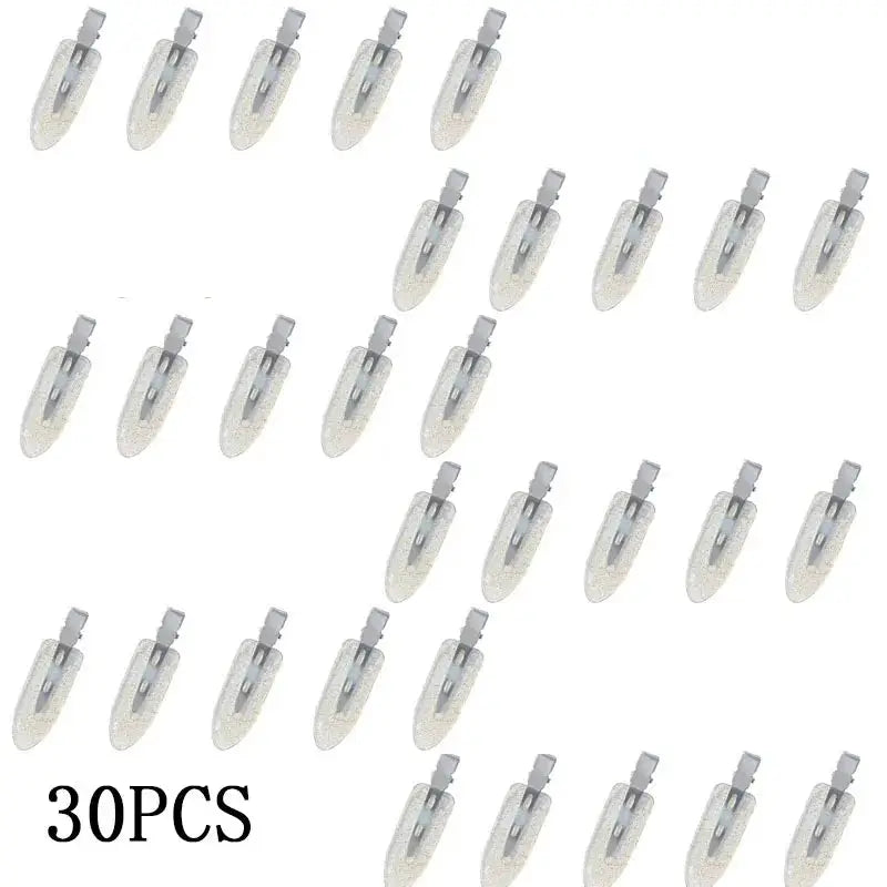 No Crease Hair Clips | Plastic Barrettes | Women And Girls Set Of 30