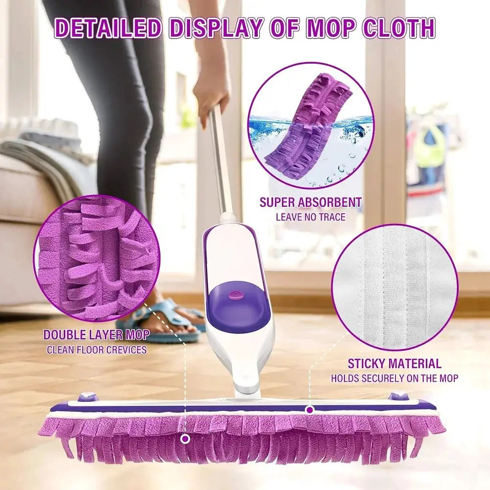 Mop Refill Pads for Swiffer PowerMop Mop and Swiffer PowerMop Wood Mop Washable Reusable Microfiber Spray Cleaning Pads from PriceLows™