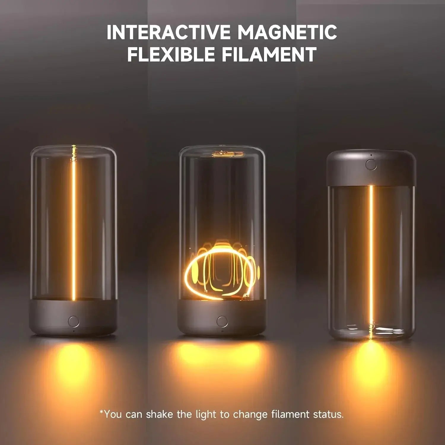 Portable quantum wire ambient magnetic light Type-C charging, eye protection function, bedroom, study, camping, Christmas gift from PriceLows™