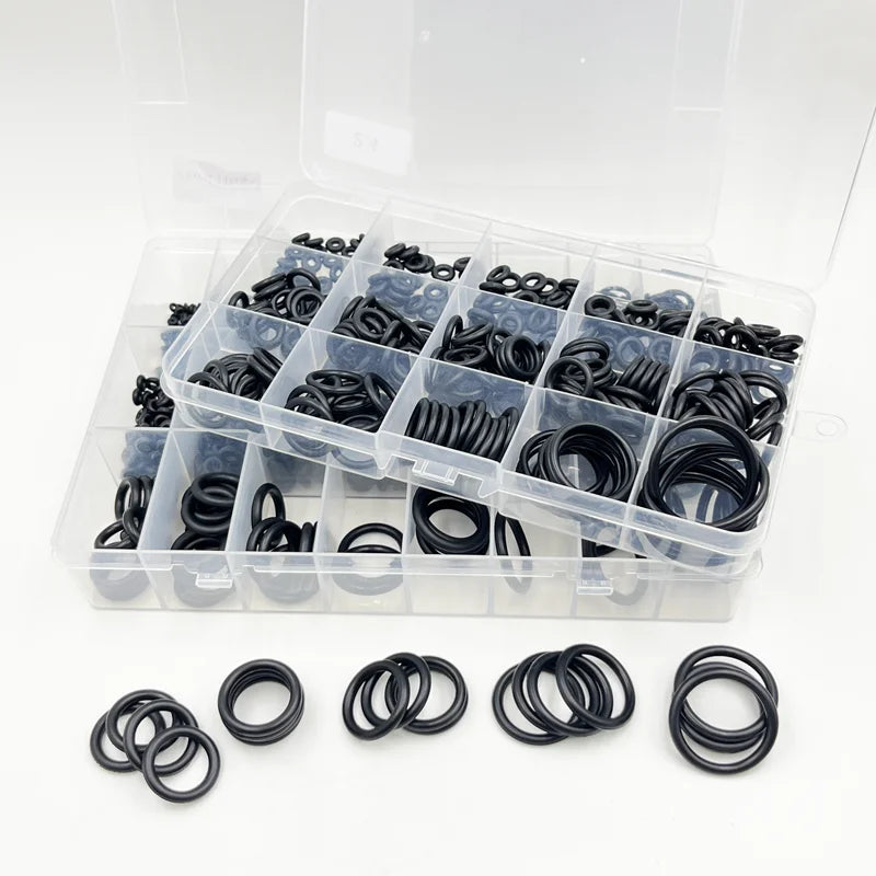 O Ring Oring Rubber Gaskets Seal Ring Nitrile Rubber waterproof High Pressure O-Ring NBR Sealing Elastic Band O Rubber Ring Set from PriceLows™