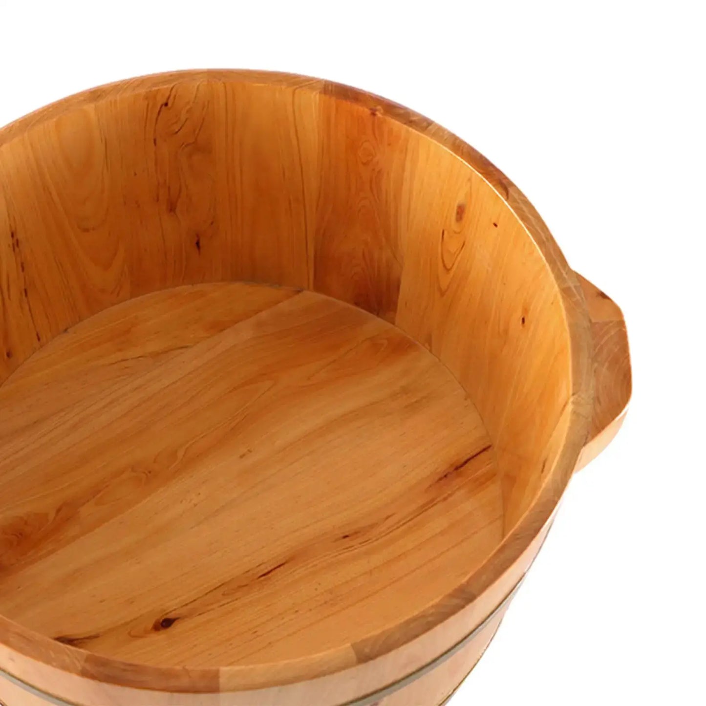 Wooden Foot Bath Tub | Portable Foot Soaking Bucket | Home Spa Footbath