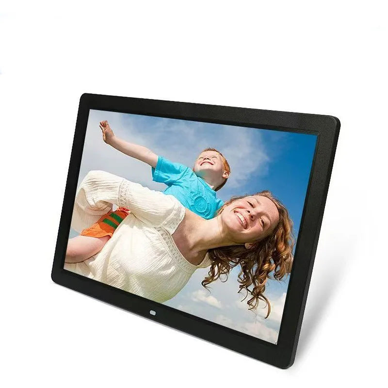 Digital Photo Frame | 15.6-Inch FHD | 32GB Built-In Memory | USB/SD