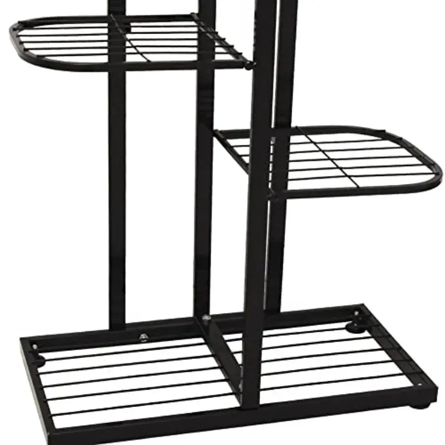 Tall Metal Plant Stand Indoor Outdoor 6 Tier Flower Pot Plant Stand Multi Tier Plant Holder Shelf Display Rack for Garden Patio from PriceLows™