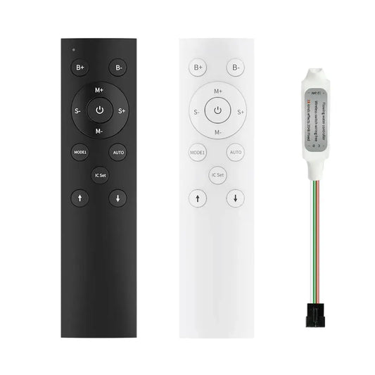 WS2811 1903 16703 Single Color LED Pixel Strip Horse Race Controller RF Wireless Remote Running Water Flow LED Controller 12-24V from PriceLows™