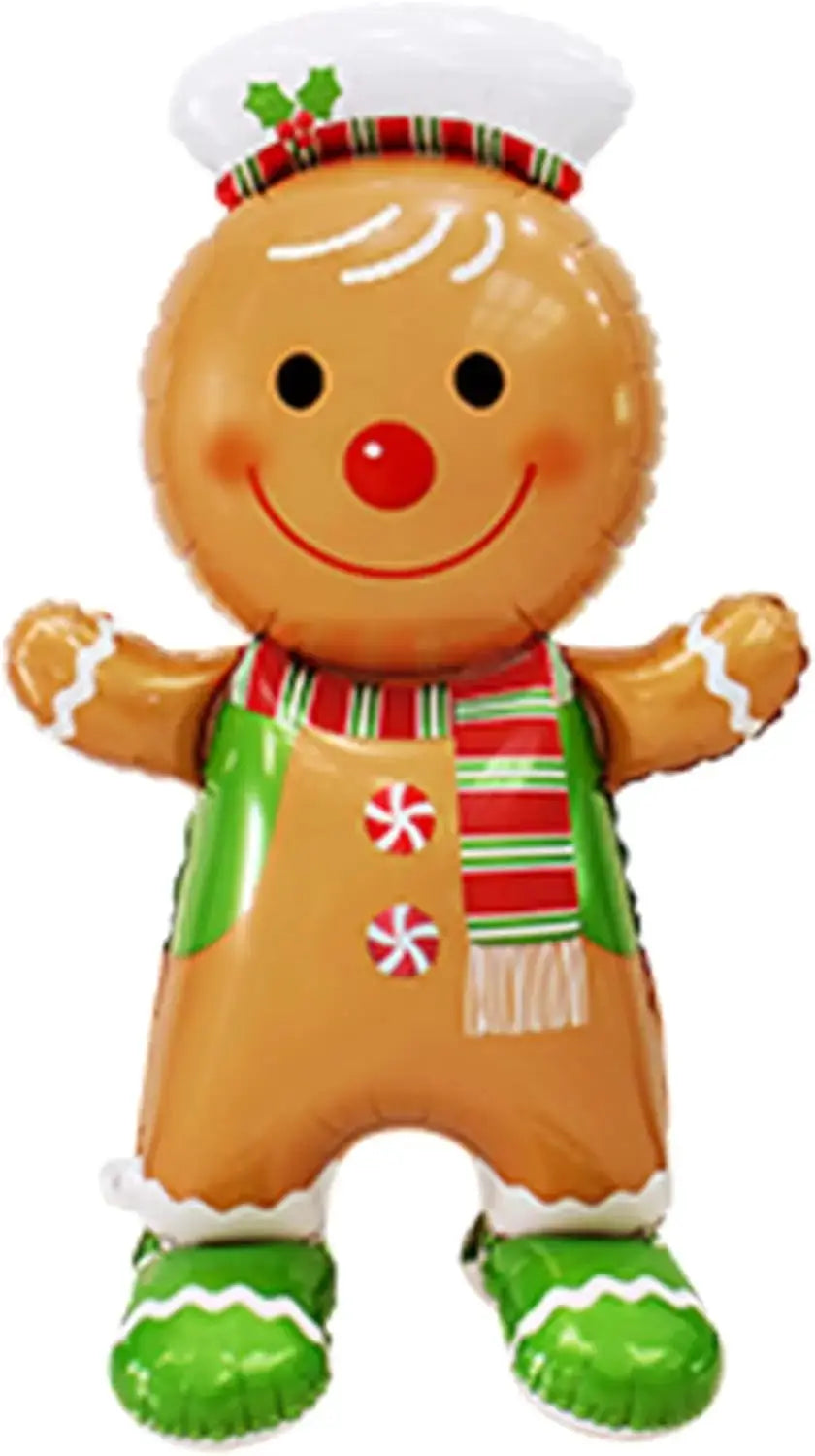 Christmas Balloons | 48 In Standing Figures | Candy Cane Tree | Holiday Party Set
