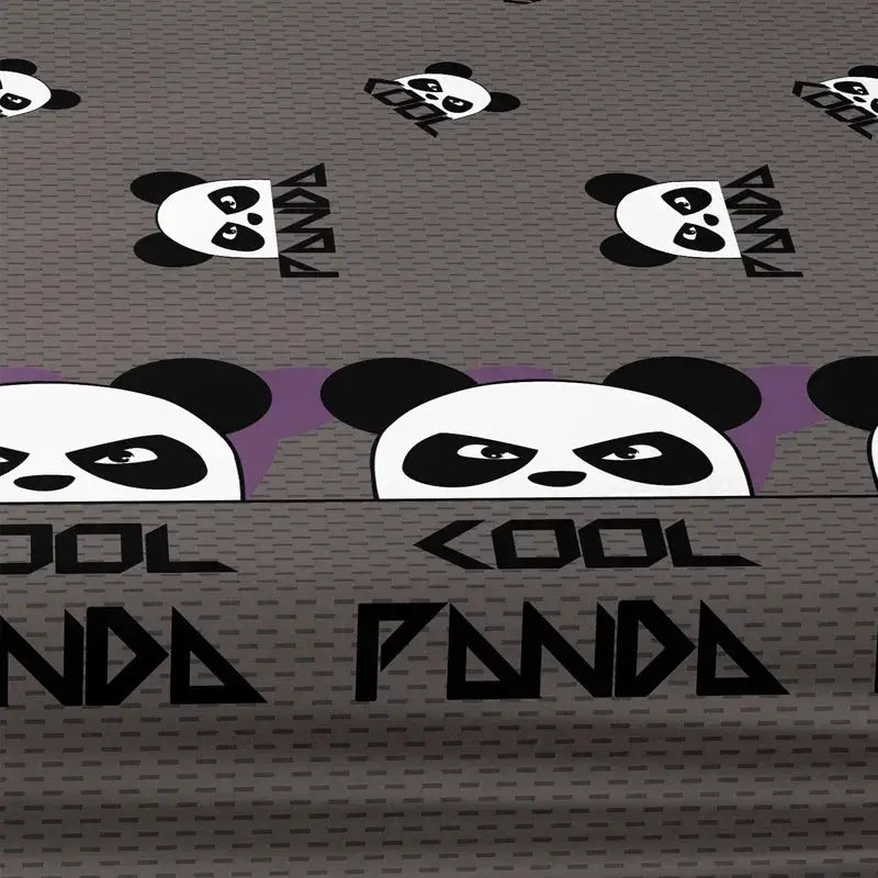 1 Cartoon Cute animal panda printed matte Fitted Sheet, bedroom printed bed cover, bedding (excluding pillowcases) from PriceLows™