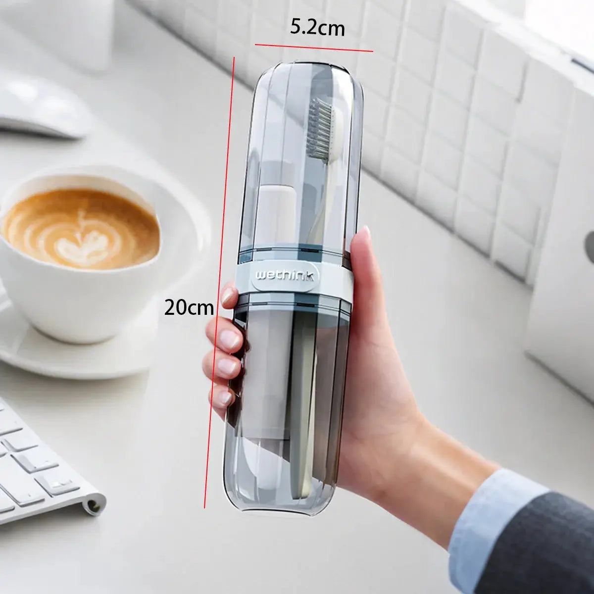 Portable Toothpaste Toothbrush Protect Holder Case Travel Camping Storage Box Protect Toothbrush Toothpaste from Dirt 2030 from PriceLows™