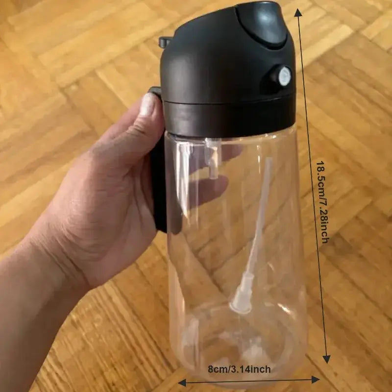 Oil Sprayer and Dispenser | Glass Bottle | BPA Free | 2 in 1