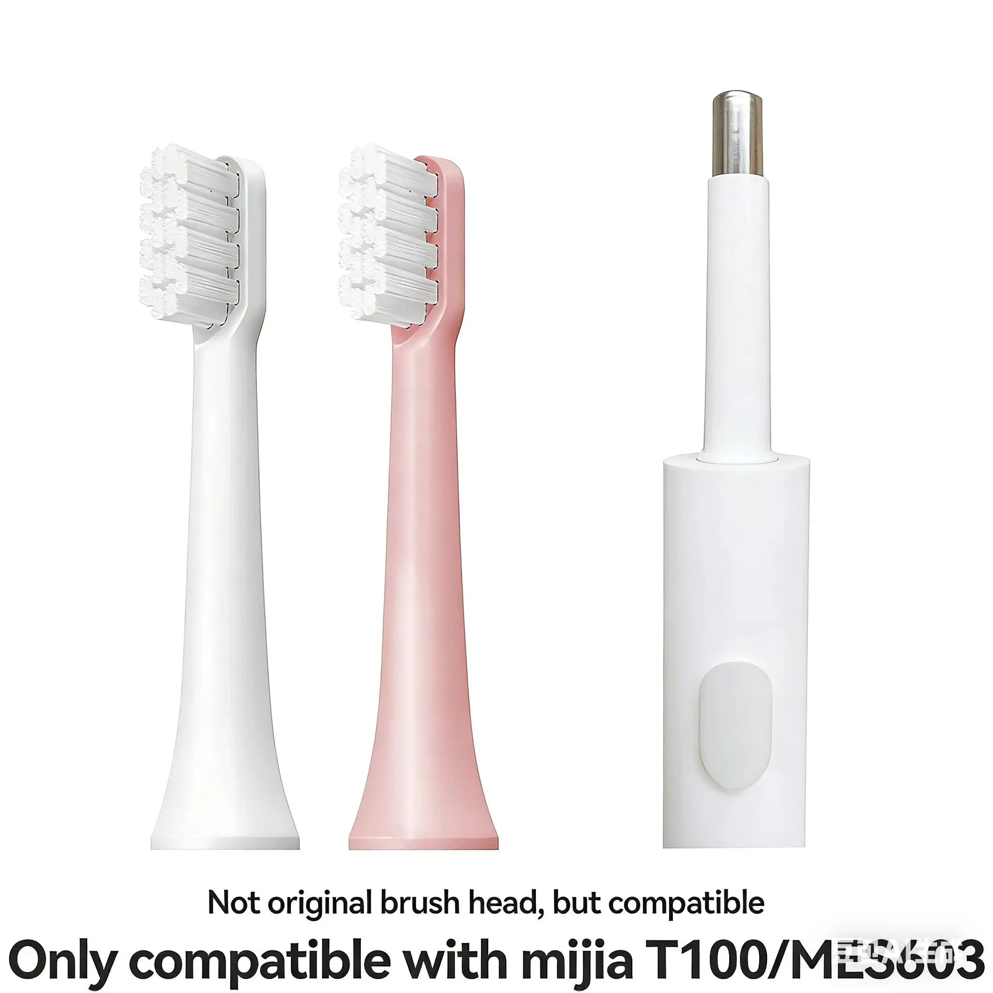 6/12Pcs Replacement Brush Heads For MIJIA T100 Mes603 Electric Toothbrush Vacuum DuPont Soft Bristle Suitable Nozzles from PriceLows™