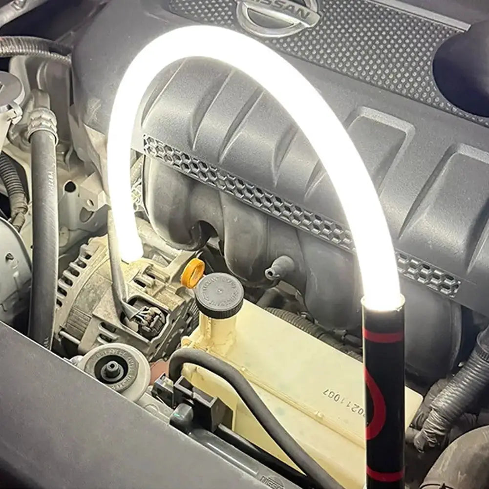 Bendable LED Flashlight | 27-Inch Flexible Body | Rechargeable | For Mechanics