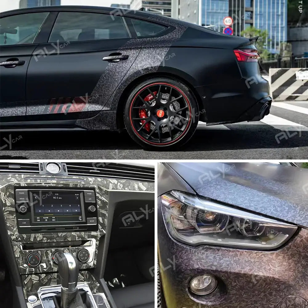 Carbon Fiber Vinyl Film 3D/6D Matte Effect Gloss Motorcycle Body Stickers Forged Carbon Fiber Wrap Foil Sticker Auto Accessories from PriceLows™