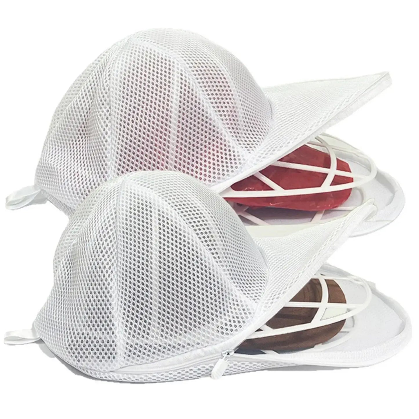 Hat Cleaning Cage | Washing Machine Safe | Mesh Bag Included | Universal Fit