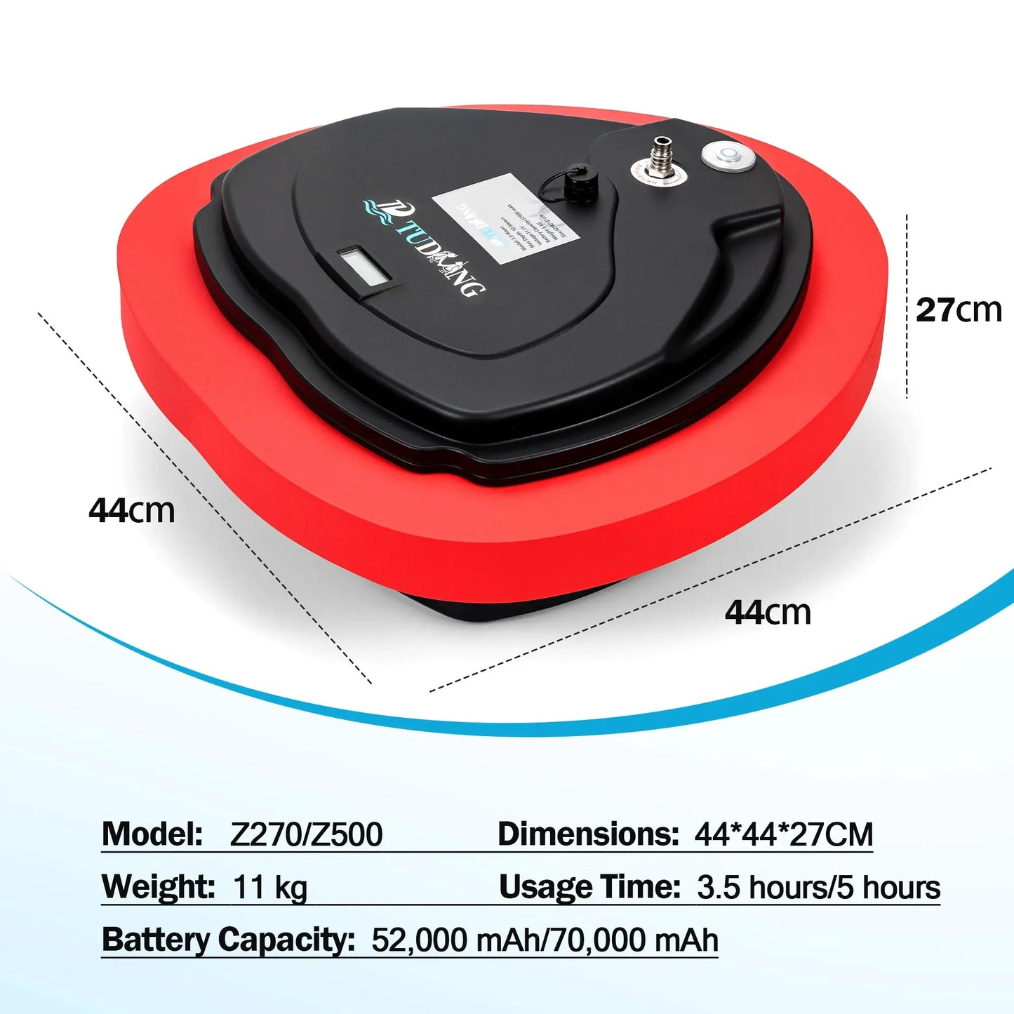 Diving Ventilator | Depth 10M | Battery Life 3.5H | 52500mAh/70000mAh