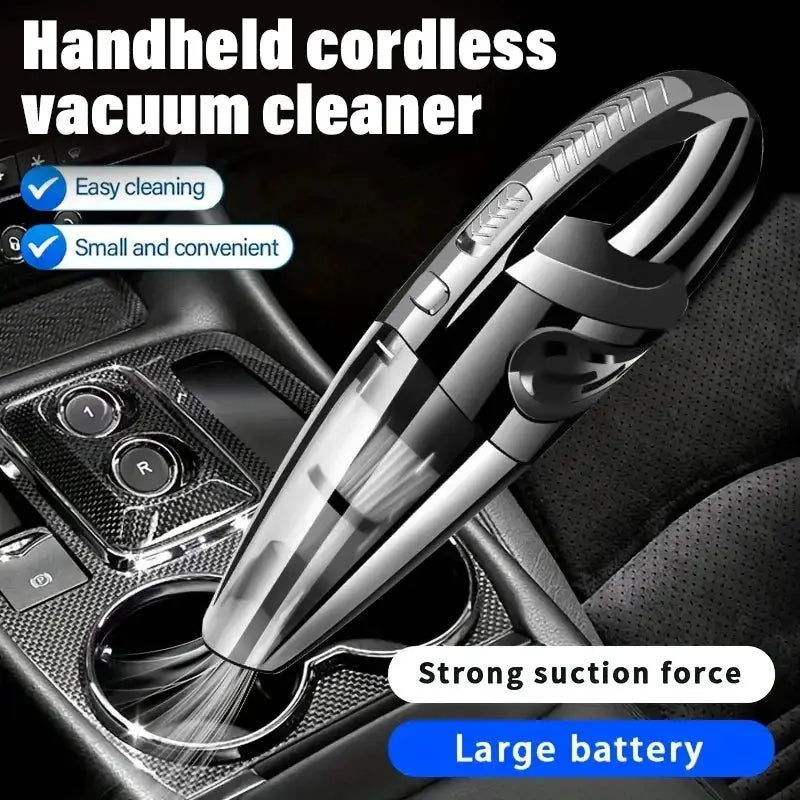 Portable wireless vacuum cleaner, multi-function car and home dual-use, USB charging, long battery life from PriceLows™