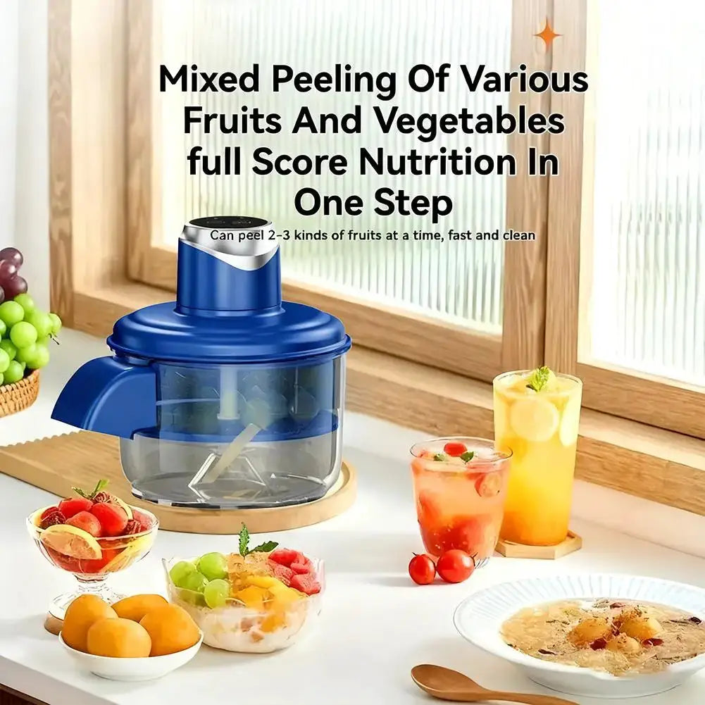 Automatic Fruit Garlic Peeler Machine Electric Grape Peeler Machine w/h Precision Stainless Steel Blade for Kitchen Homemade Jam from PriceLows™