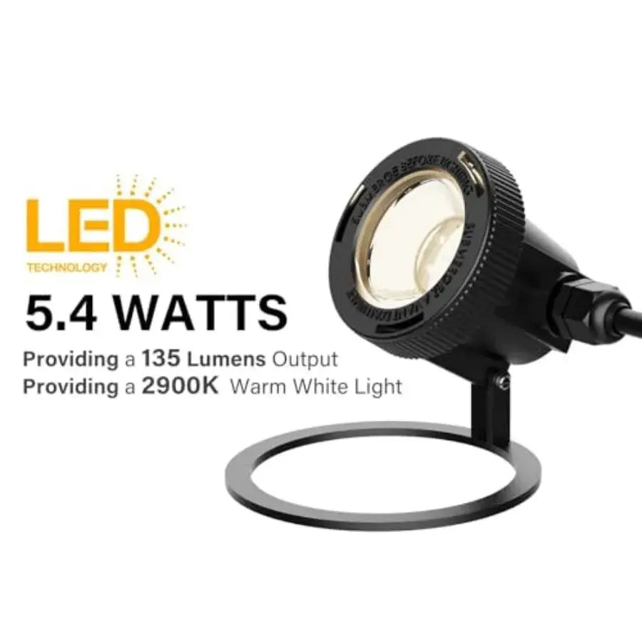 Submersible LED Pond Light Low Voltage Landscape Lighting Underwater Flood Light Outdoor Landscape Water Garden Lights for Swim from PriceLows™