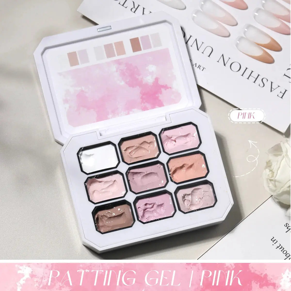 9-Color Solid Nail Polish, Pink, Macaron Painting Gel, High Saturation Popular Solid Nail Polish, Used for Nail Art from PriceLows™