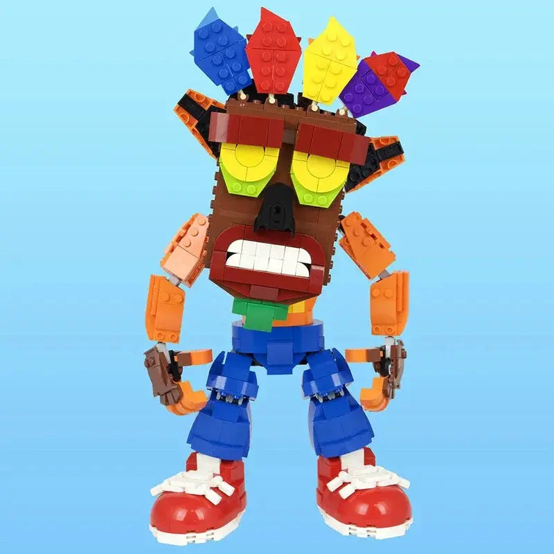 MOC Crashed Bandicoots Monster Building Block Set Game Main Character Bag Beaver Bricks Toys Children Gifts(1027 PCS) from PriceLows™