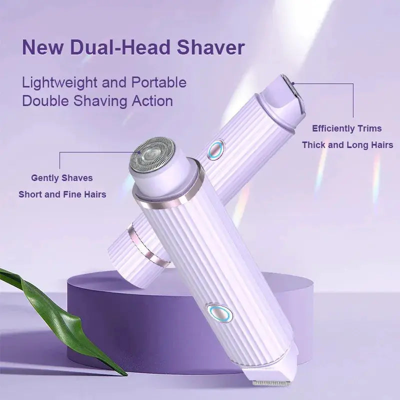 Bikini Trimmer Shaver | 2 In 1 Design | IPX7 Waterproof | Women One Size
