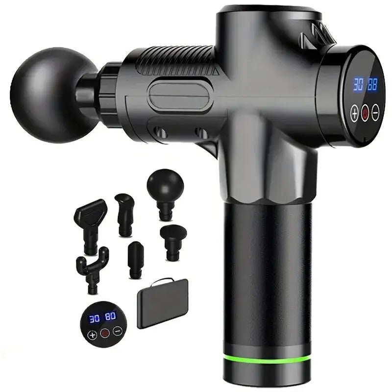 Massage Gun | 30 Speed Settings | Quiet Brushless Motor | Wireless