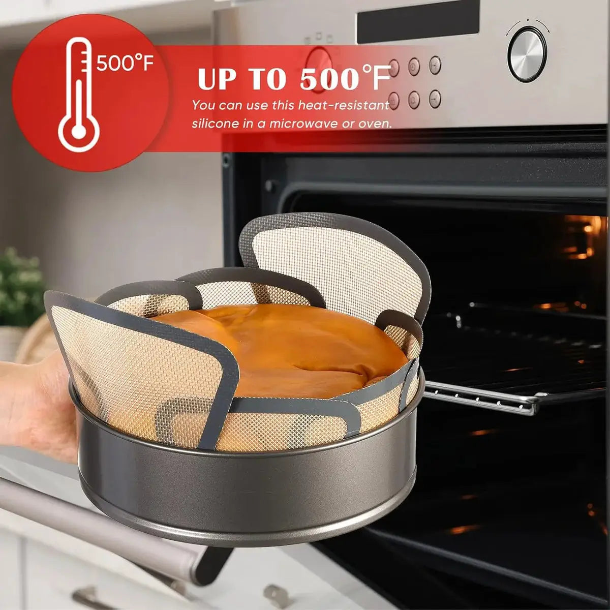 Silicone Bread Pan Liners | Extra Thick | Non Slip | 1 Piece