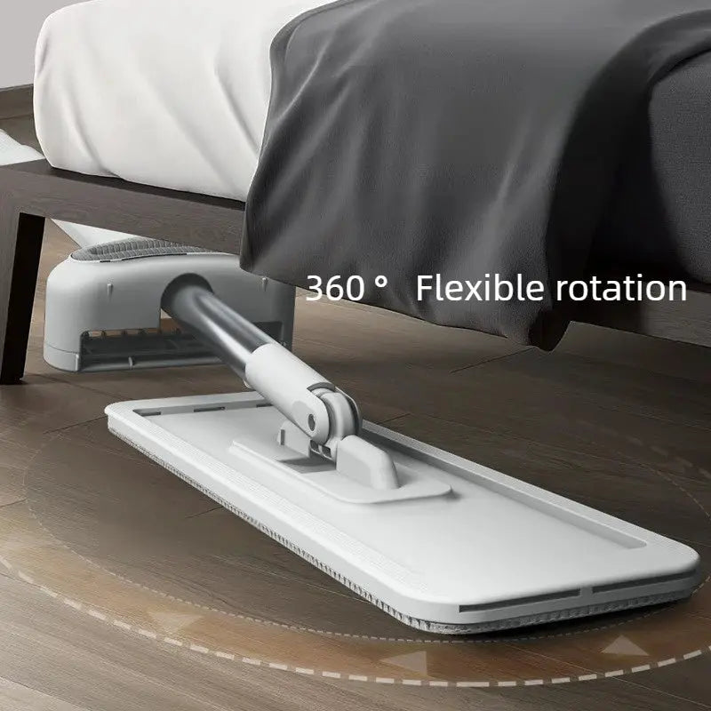 Self-Cleaning Squeeze Mop 360° Rotatable Flat Floor Mops Lazy Mop Microfiber Mop Floor Cleaning Supply for Living Room Bathroom from PriceLows™